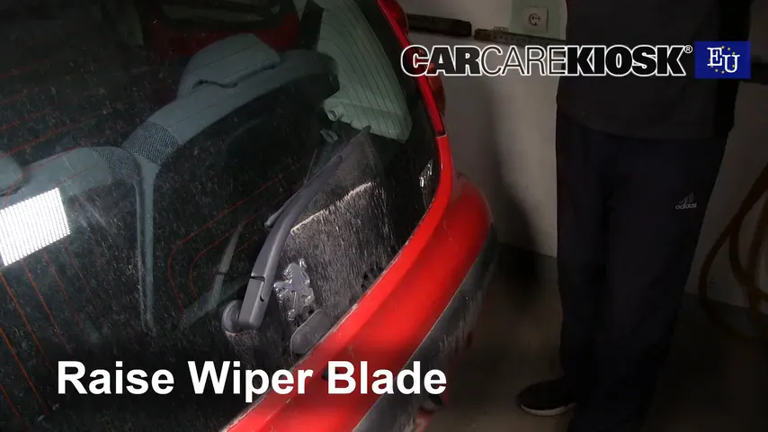 2008 Peugeot 107 Trendy 1.0L 3 Cyl. Windshield Wiper Blade (Rear) Replace Wiper Blade